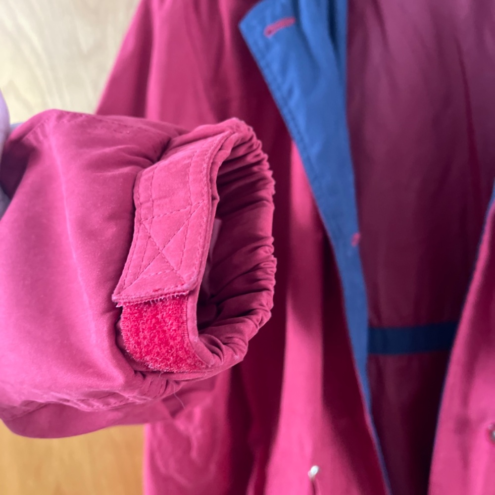 Braetan Vintage Red Lightweight Hooded Jacket - Picture 5 of 5